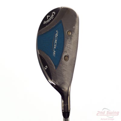 Callaway Womens Rogue Hybrid 5 Hybrid 27° Aldila Quaranta Sapphire 40 Graphite Ladies Right Handed 38.75in