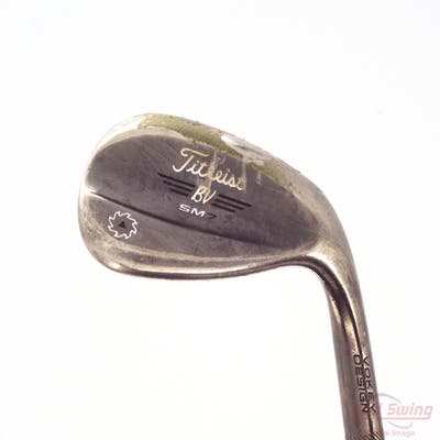 Titleist Vokey SM7 Jet Black Wedge Lob LW 58° 8 Deg Bounce M Grind SM7 BV Steel Wedge Flex Right Handed 35.0in