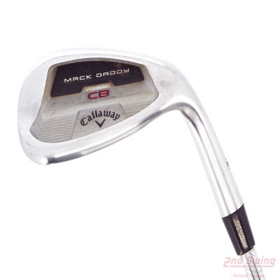Callaway Mack Daddy CB Wedge Lob LW 58° 12 Deg Bounce Dynamic Gold Spinner TI 115 Steel Wedge Flex Right Handed 34.5in