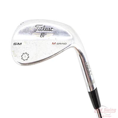 Titleist Vokey SM6 Tour Chrome Wedge Sand SW 54° 8 Deg Bounce M Grind SM6 BV Steel Wedge Flex Right Handed 35.0in