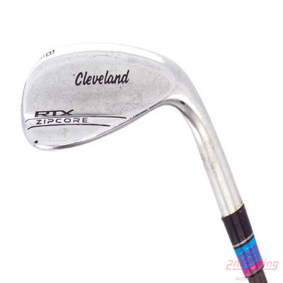 Cleveland RTX ZipCore Tour Satin Wedge Lob LW 58° 10 Deg Bounce Mid Aerotech SteelFiber i110 PR Graphite Stiff Right Handed 35.5in