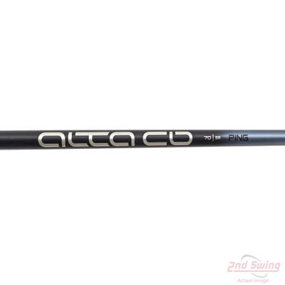 Used W/ Ping RH Adapter Ping ALTA CB 70 Slate Hybrid Shaft Senior 38.75in