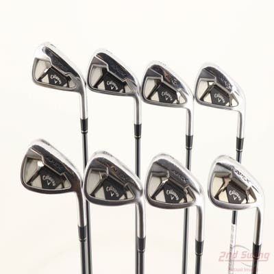 Callaway Apex 21 Iron Set 4-PW AW UST Mamiya Recoil 75 Dart Graphite Stiff Right Handed STD