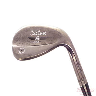 Titleist Vokey SM7 Brushed Steel Wedge Lob LW 60° 10 Deg Bounce S Grind SM7 BV Steel Wedge Flex Right Handed 35.0in