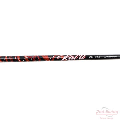 Used W/ TaylorMade LH Adapter Mitsubishi Rayon Kai'li Red Fairway Shaft Stiff 42.5in