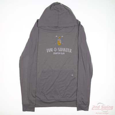 New Level Wear Mens Golf Hoodie Long Sleeve Small S Gray MSRP $60