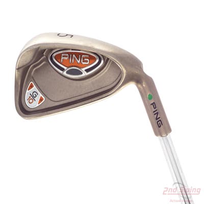 Ping G10 XG Single Iron 5 Iron Ping AWT Steel Regular Right Handed Green Dot 40.0in
