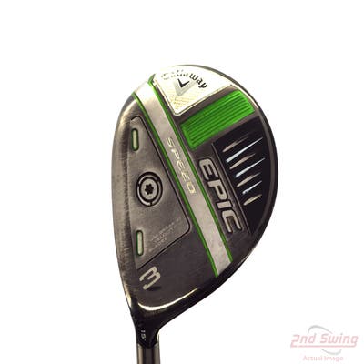 Callaway EPIC Speed Fairway Wood 3 Wood 3W 15° Project X HZRDUS Smoke iM10 60 Graphite Stiff Left Handed 43.5in