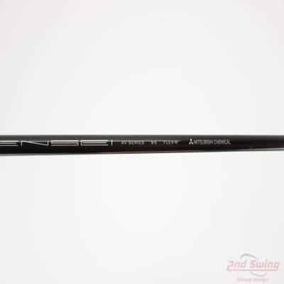 Used W/ Titleist RH Adapter Mitsubishi Rayon Tensei AV Raw Blue 65g Fairway Shaft Regular 41.75in