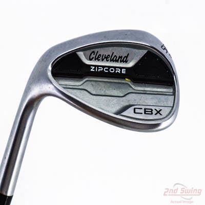 Mint Cleveland CBX Zipcore Wedge Sand SW 56° 12 Deg Bounce Dynamic Gold Spinner TI 115 Steel Wedge Flex Left Handed 35.75in