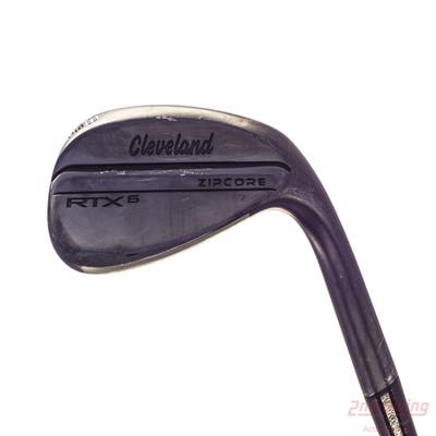 Cleveland RTX 6 ZipCore Black Satin Wedge Lob LW 58° 10 Deg Bounce Mid Dynamic Gold Spinner TI Steel Wedge Flex Right Handed 35.0in