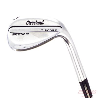 Cleveland RTX 6 ZipCore Tour Satin Wedge Lob LW 58° 6 Deg Bounce Low UST Mamiya Recoil 95 F3 Graphite Regular Right Handed 35.25in