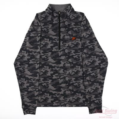 New Mens Straight Down 1/4 Zip Pullover Small S Multi MSRP $44