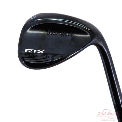 Cleveland RTX Full Face Black Satin Wedge Lob LW 60° 9 Deg Bounce Dynamic Gold Spinner TI Steel Wedge Flex Right Handed 35.0in