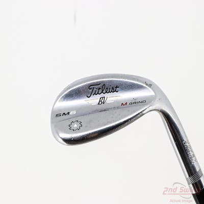 Titleist Vokey SM6 Tour Chrome Wedge Lob LW 60° 8 Deg Bounce M Grind SM6 BV Steel Wedge Flex Right Handed 35.25in