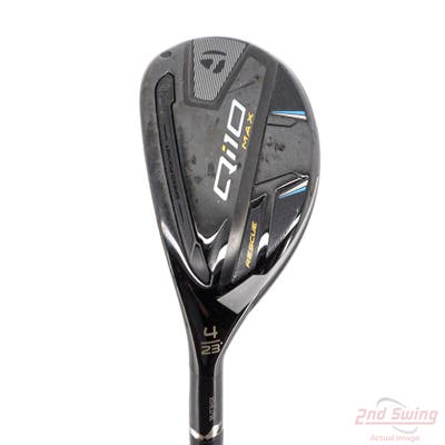 TaylorMade Qi10 MAX Hybrid 4 Hybrid 23° Fujikura Ventus HB Blue VeloCore 6 Graphite Regular Left Handed 40.5in