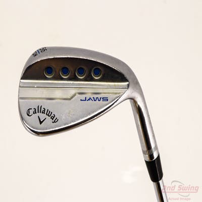 Callaway Jaws MD5 Platinum Chrome Wedge Sand SW 56° 12 Deg Bounce W Grind True Temper Dynamic Gold Steel Wedge Flex Right Handed 37.0in