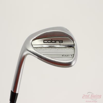 Cobra 2025 King-X Chrome Wedge Gap GW 52° True Temper Dynamic Gold Tour Issue Black Onyx Steel Stiff Left Handed 35.75in