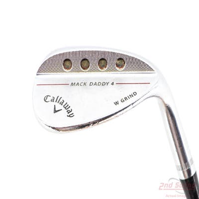 Callaway Mack Daddy 4 Chrome Wedge Lob LW 60° 12 Deg Bounce W Grind Dynamic Gold Tour Issue 115 Steel Wedge Flex Right Handed 35.0in