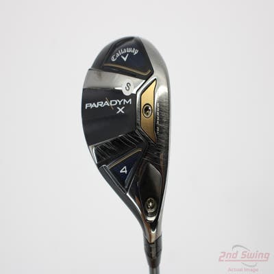 Callaway Paradym X Hybrid 4 Hybrid 21° Project X HZRDUS Silver Gen4 75 Graphite Stiff Right Handed 40.0in