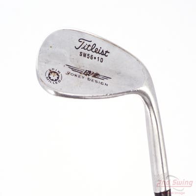 Titleist Vokey Spin Milled Wedge Sand SW 56° 10 Deg Bounce Stock Steel Shaft Steel Wedge Flex Right Handed 35.5in