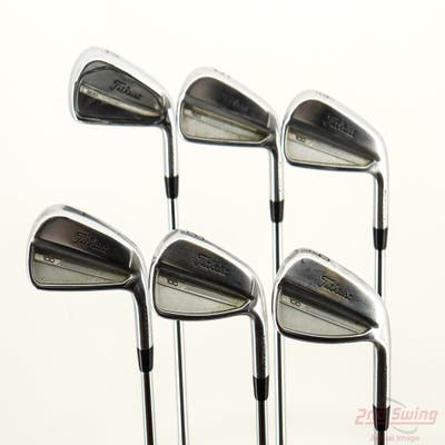 Titleist 2023 T100/T200 Combo Iron Set 4-9 Iron Stock Steel Shaft Steel Stiff Right Handed +1/4"