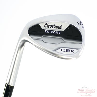 Mint Cleveland CBX Zipcore Wedge Lob LW 60° 10 Deg Bounce Cleveland Action Ultralite 50 Graphite Wedge Flex Left Handed 34.5in