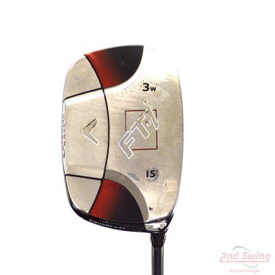 Callaway FT-i Squareway Fairway Wood 3 Wood 3W 15° Callaway Fujikura Fit-On M FW Graphite Regular Right Handed 43.75in