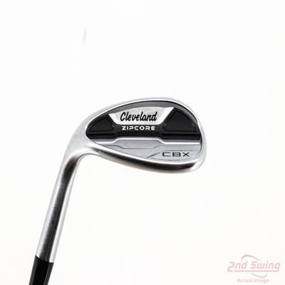 Mint Cleveland CBX Zipcore Wedge Sand SW 56° 12 Deg Bounce Cleveland Action Ultralite 50 Graphite Wedge Flex Left Handed 34.75in
