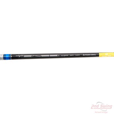Used W/ TaylorMade LH Adapter Mitsubishi Rayon Tensei AV Raw Blue 65g Fairway Shaft Regular 42.5in