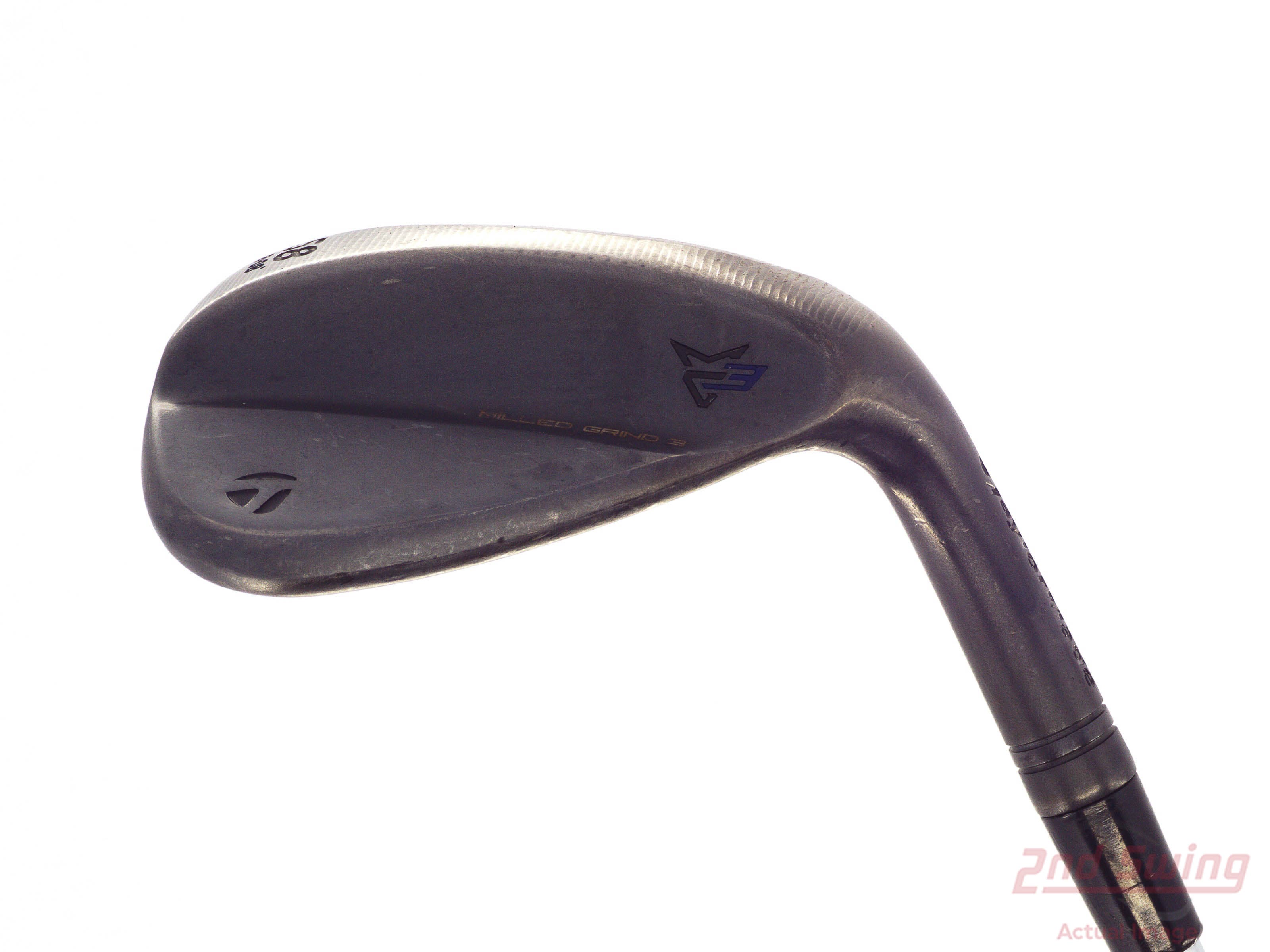 TaylorMade Milled Grind 3 Raw Black Wedge | 2nd Swing Golf
