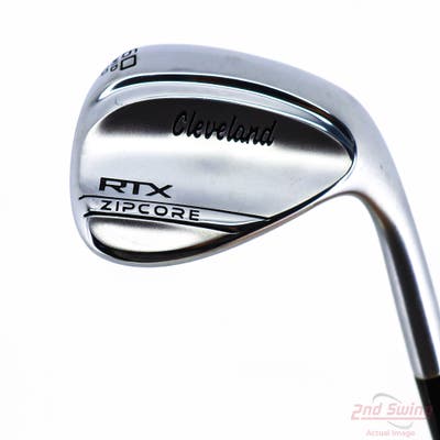 Mint Cleveland RTX ZipCore Tour Satin Wedge Lob LW 60° 10 Deg Bounce Mid Dynamic Gold Spinner TI Steel Wedge Flex Right Handed 35.25in