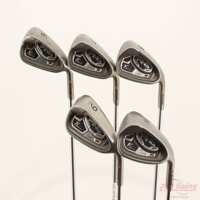 Ping K15 Iron Set 6-LW Ping AWT Steel Regular Right Handed Orange Dot +1/4"