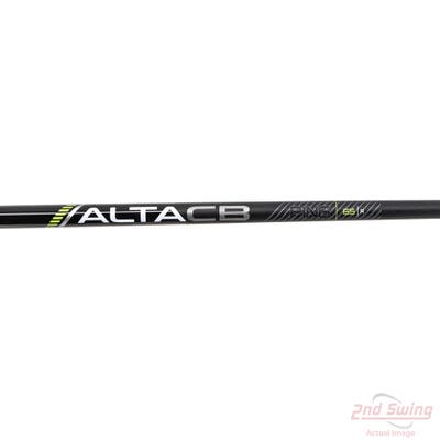 Used W/ Ping RH Adapter Ping ALTA CB 65 Black 65g Fairway Shaft Regular 41.25in