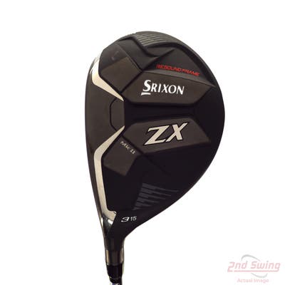 Srixon ZX MK II Fairway Wood 3 Wood 3W 15° PX HZRDUS Smoke Red RDX 60 Graphite Stiff Left Handed 43.75in