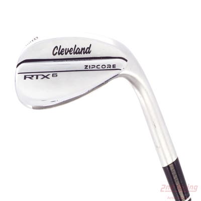 Cleveland RTX 6 ZipCore Tour Satin Wedge Lob LW 58° 10 Deg Bounce Mid Dynamic Gold Spinner TI Steel Wedge Flex Right Handed 35.25in