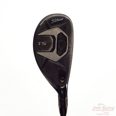 Titleist TS2 Hybrid 3 Hybrid 21° Project X EvenFlow White 90 Graphite Stiff Right Handed 40.0in