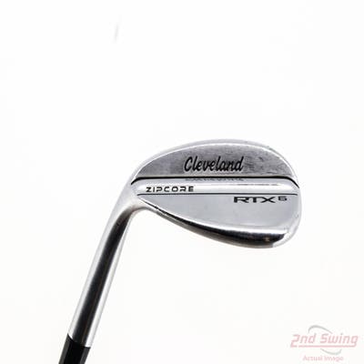 Cleveland RTX 6 ZipCore Tour Satin Wedge Sand SW 56° 10 Deg Bounce Mid Project X Rifle 6.0 Steel Stiff Left Handed 35.5in
