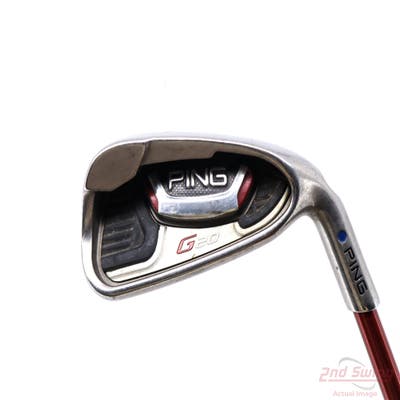 Ping G20 Single Iron 6 Iron Ping TFC 149I Graphite Regular Right Handed Blue Dot 37.25in