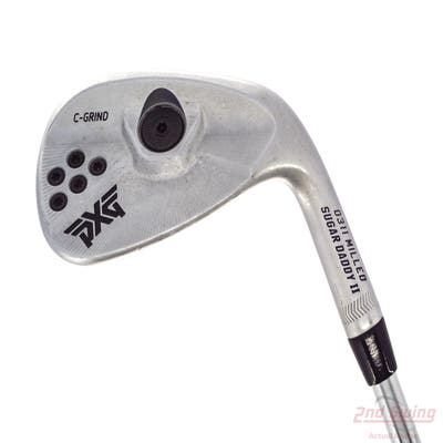 PXG 0311 Milled Sugar Daddy II Wedge Gap GW 50° 10 Deg Bounce C Grind True Temper Dynamic Gold 105 Steel Stiff Right Handed 35.5in