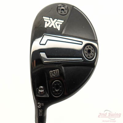 Mint PXG 0311 GEN5 Fairway Wood 3 Wood 3W 15° MRC Kuro Kage Black DC 55 Graphite Senior Left Handed 43.25in