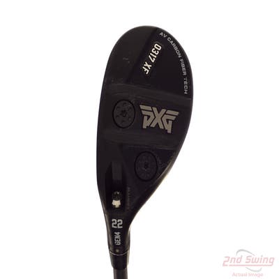 PXG 0317 XF Gen 4 Hybrid 4 Hybrid 22° PX HZRDUS Smoke Black 80 Graphite X-Stiff Left Handed 40.75in