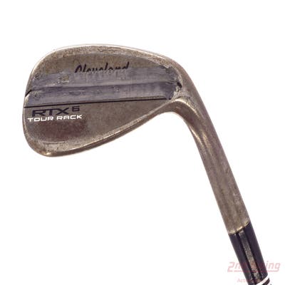 Cleveland RTX 6 ZipCore Tour Rack Raw Wedge Sand SW 56° 12 Deg Bounce Project X Rifle 6.5 Steel X-Stiff Right Handed 36.0in