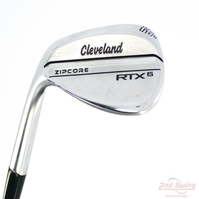 Cleveland RTX 6 ZipCore Tour Satin Wedge Sand SW 56° 10 Deg Bounce Mid Dynamic Gold Spinner TI Steel Wedge Flex Left Handed 35.75in