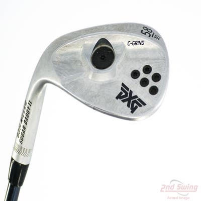 PXG 0311 Milled Sugar Daddy II Wedge Lob LW 58° 10 Deg Bounce C Grind UST Mamiya Recoil Dart 75H F4 Graphite Stiff Left Handed 35.0in