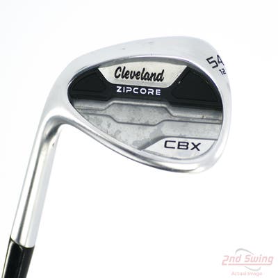 Cleveland CBX Zipcore Wedge Sand SW 54° 12 Deg Bounce Project X Catalyst 80 Spinner Graphite Wedge Flex Left Handed 35.75in