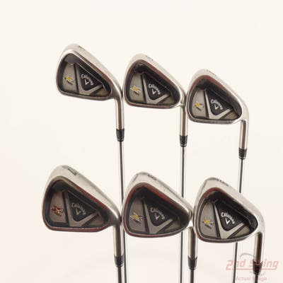 Callaway X2 Hot Iron Set 4-9 Iron True Temper Speed Step 85 Steel Regular Right Handed STD