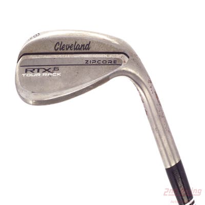 Cleveland RTX 6 ZipCore Tour Rack Raw Wedge Lob LW 58° 6 Deg Bounce Low UST Mamiya Recoil 95 F3 Graphite Regular Right Handed 35.5in