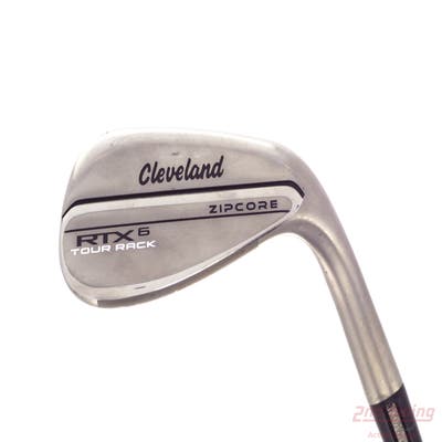 Mint Cleveland RTX 6 ZipCore Tour Rack Raw Wedge Gap GW 52° 10 Deg Bounce Mid Dynamic Gold Spinner TI Steel Wedge Flex Right Handed 36.0in