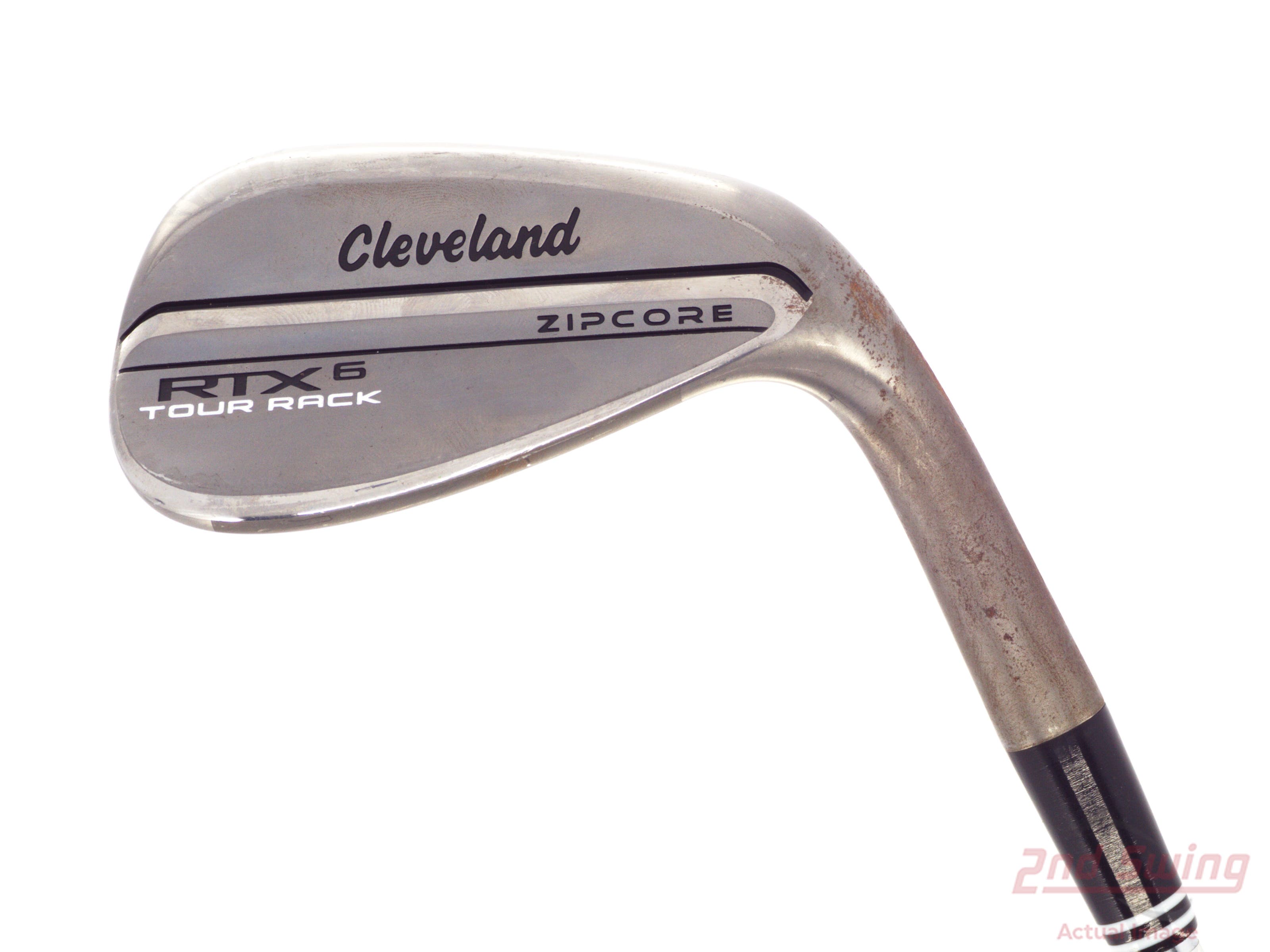 Cleveland RTX 6 TOUR RACKウェッジ　56° 60° RTX 6 ZipCore Tour Rack (Raw) Wedge | Dunlop Sports US